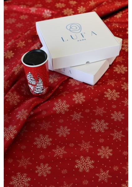 Jakarlı Yılbaşı Masa Örtüsü - 440 fiyatları