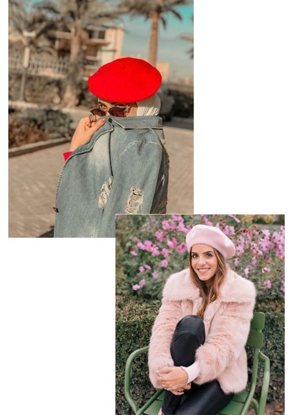 Fransız Keçe Ressam Bere 2.li Set