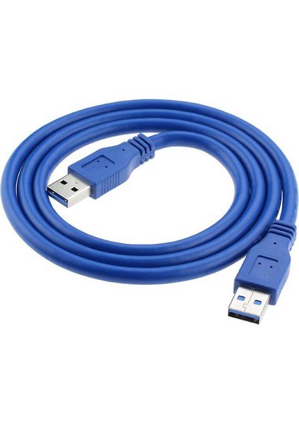 Yüksek Hızlı USB 3.0 Erkek-Erkek Data Kablosu - 1.5 Metre