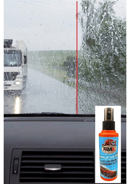 Trax Araba Oto Su Yağmur Itici Cam Seramiği Cam Ayna Su Tutmayı Engelleyici Yağmur Kaydırıcı 170 ml fırsatları