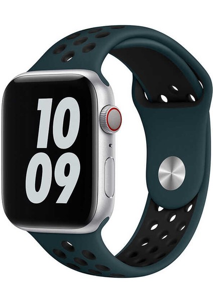 Apple Watch Ultra 49MM Kordon Wiwu Dual Color Sport Band Silikon Strap Kayış
