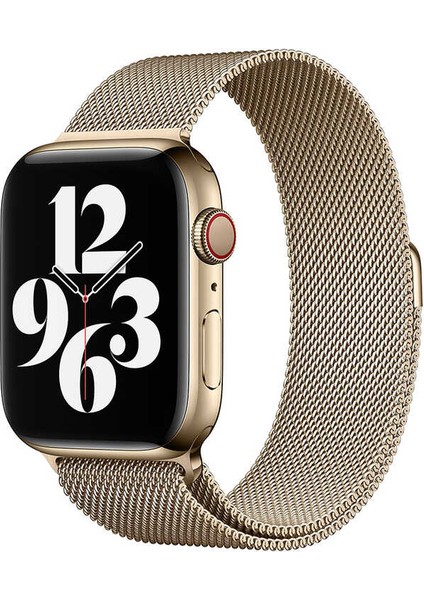 Apple Watch 38MM Wiwu Minalo Metal Saat Kordon Kayış Bileklik