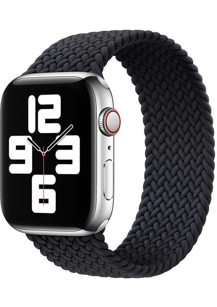 Apple Watch 38MM Wiwu Braided Solo Loop Small Saat Kordon Kayış Bileklik