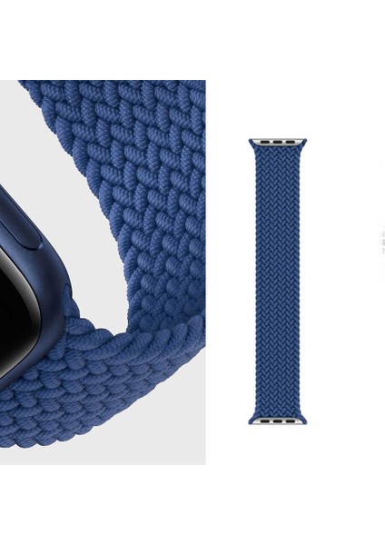 Apple Watch 38MM Wiwu Braided Solo Loop Small Saat Kordon Kayış Bileklik