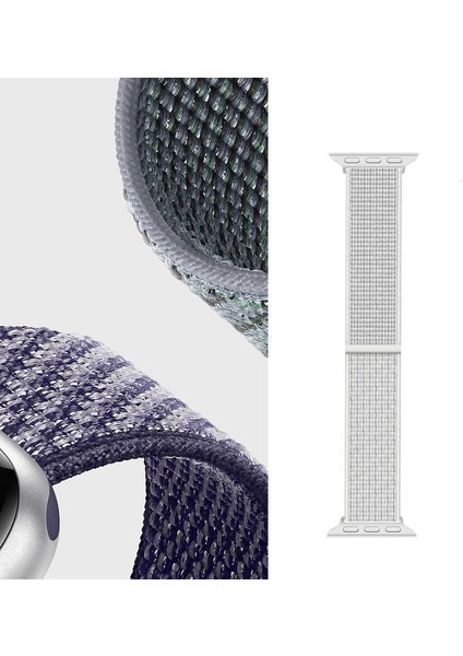 Apple Watch 44MM Wiwu Sport Loop Hasır Saat Kordon Kayış Bileklik