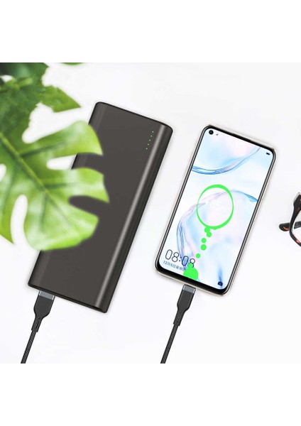 Platinum Serisi PT03 Micro USB Kablo 2.4A 12W Hızlı Şarj Kablosu 2 Metre Data Kablo 480 Mbps