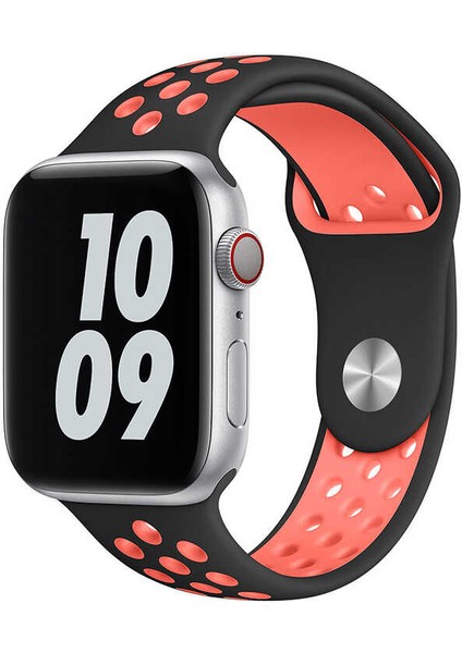 Apple Watch 38MM Wiwu Dual Color Sport Band Silikon Saat Kordon Kayış Bileklik
