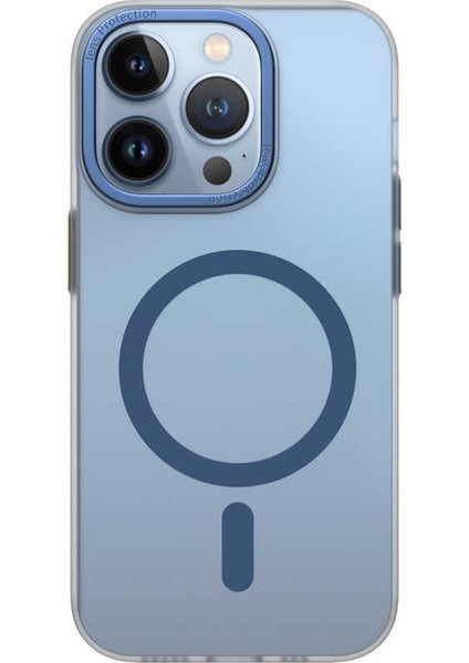 Apple iPhone 14 Pro Max Wiwu Frosted Magnetik Buzlu Sert Pc Kapak