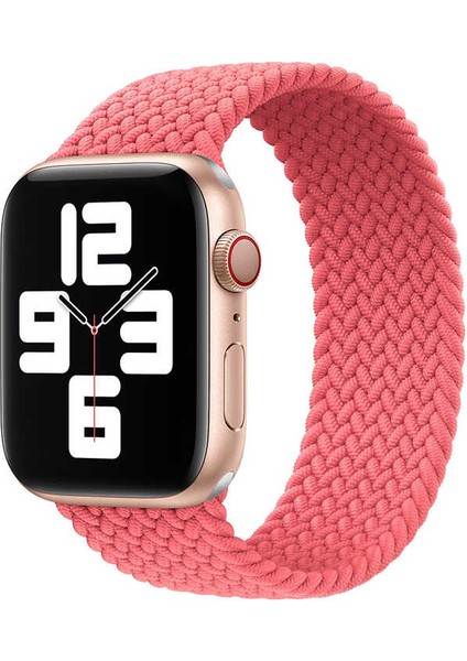 Apple Watch 42MM Wiwu Braided Solo Loop Medium Saat Kordon Kayış Bileklik
