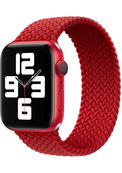 Apple Watch 40MM Wiwu Braided Solo Loop Medium Saat Kordon Kayış Bileklik
