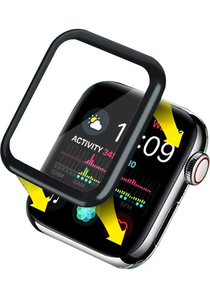 Apple Watch 42MM Go Des 2 In 1 Ekran Koruyucu