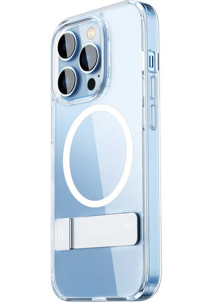 Apple iPhone 14 Pro Kılıf Standlı Magsafe Wireless Şarj Özellikli Wiwu Aurora Serisi Kapak