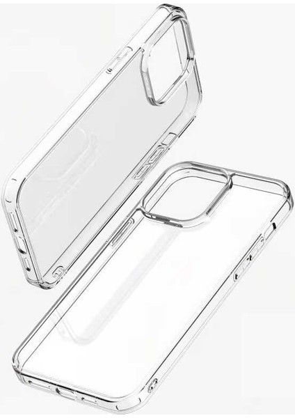 Apple iPhone 14 Pro Max Kılıf Şeffaf Airbag Tasarımlı Wiwu Concise Serisi Kapak
