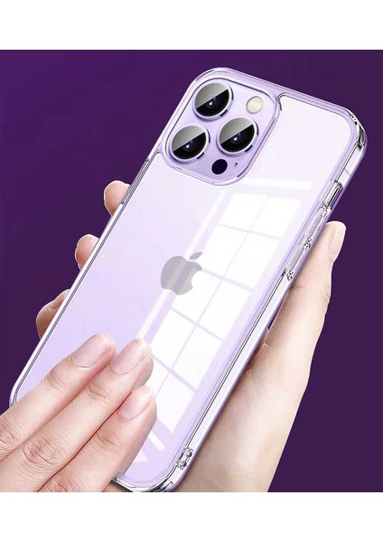 Apple iPhone 14 Plus Kılıf Şeffaf Airbag Tasarımlı Wiwu Concise Serisi Kapak