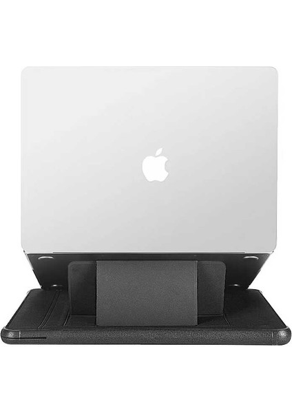 Apple Macbook 16.2 2021 Wiwu Defender Stand Case Taşınabilir Standlı Magnetik Pu Laptop Çantası