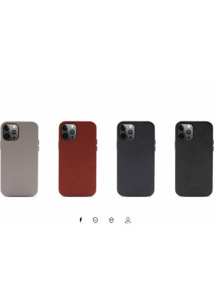 Apple iPhone 12 Pro Kılıf Kajsa Woven Kapak