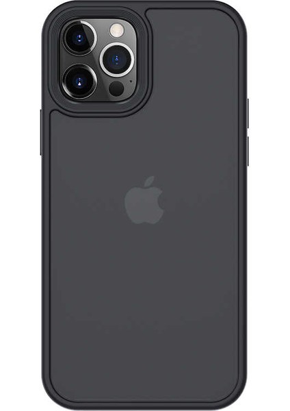 Apple iPhone 12 Kılıf Arkası Mat Buzlu Benks Hybrid Kapak