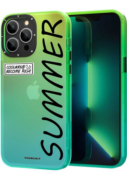 Apple iPhone 13 Pro Kılıf Youngkit Summer Serisi Kapak