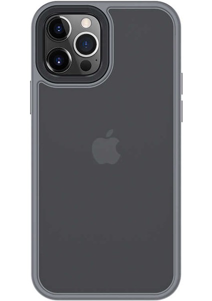 Apple iPhone 12 Kılıf Arkası Mat Buzlu Benks Hybrid Kapak