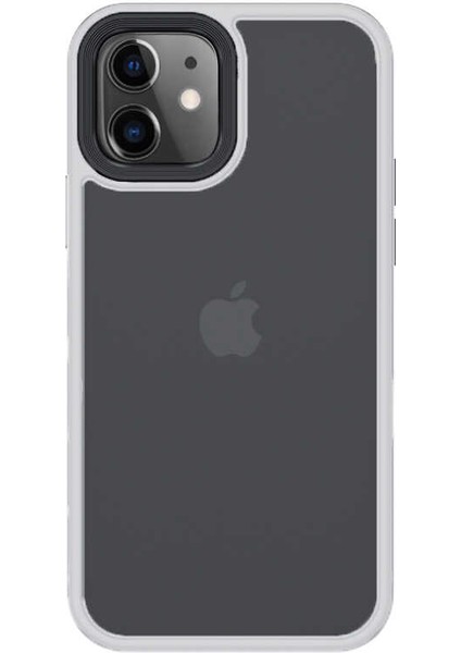 Apple iPhone 12 Mini Kılıf Arkası Mat Buzlu Benks Hybrid Kapak