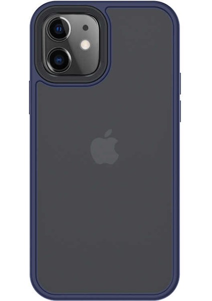 Apple iPhone 12 Mini Kılıf Arkası Mat Buzlu Benks Hybrid Kapak
