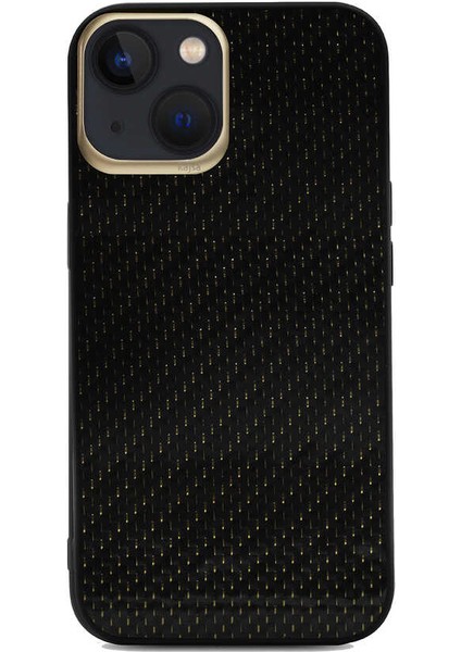 Apple iPhone 13 Kılıf Kajsa Carbon Fiber Collection Arka Kapak
