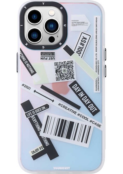 Apple iPhone 13 Pro Kılıf Baskılı Desenli Youngkit Fashion Culture Time Serisi Kapak fiyatları