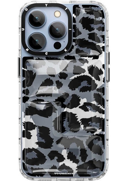 Apple iPhone 13 Pro Kılıf Youngkit Leopard Article Serisi Kapak