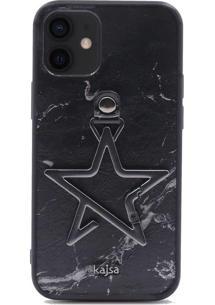 Apple iPhone 12 Pro Kılıf Kajsa Starry Serisi Marble Kapak