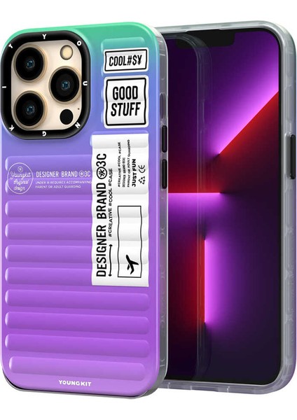 Apple iPhone 13 Pro Kılıf Youngkit The Secret Color Serisi Kapak