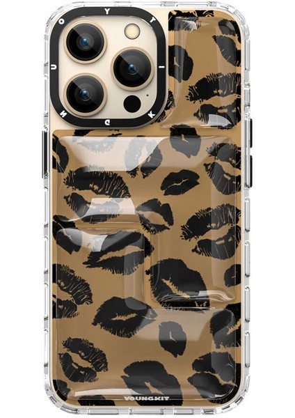 Apple iPhone 13 Pro Kılıf Youngkit Leopard Article Serisi Kapak