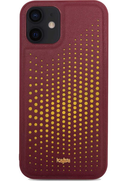 Apple iPhone 12 Kılıf Kajsa Splendid Serisi Circle Kapak