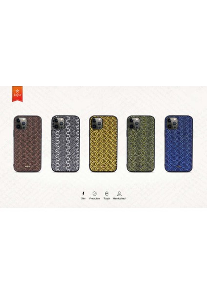 Apple iPhone 12 Pro Max Kılıf Kajsa Glamorous Serisi Waterfall Pattern Kapak indirimleri