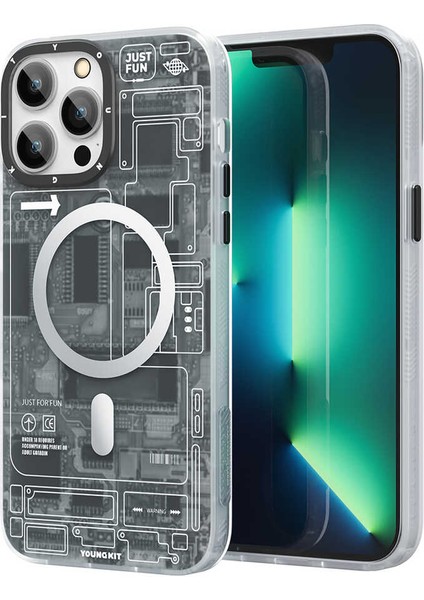 Apple iPhone 13 Pro Max Kılıf Youngkit Technology Serisi Kapak