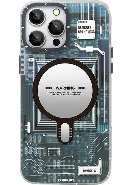 Apple iPhone 13 Pro Max Kılıf Youngkit Technology Serisi Kapak