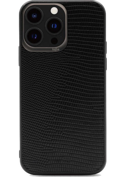 Apple iPhone 13 Pro Kılıf Kajsa Preppie Collection Pu Deri Kapak