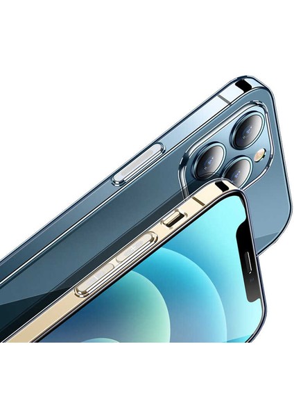 Apple iPhone 12 Pro Max Kılıf Wiwu Magnetic Crystal Kapak