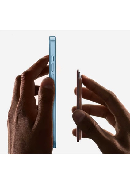Apple iPhone 12 Pro Max Kılıf Wiwu Magnetic Crystal Kapak