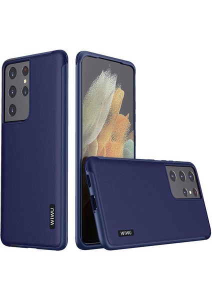 Galaxy S21 Ultra Kılıf Wiwu Sand Stone Kapak