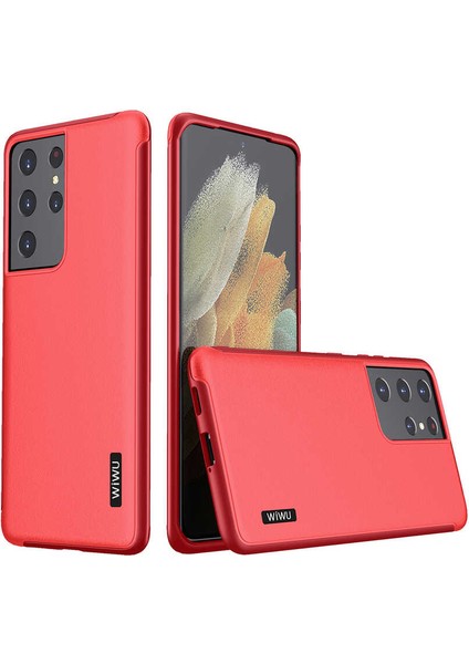 Galaxy S21 Ultra Kılıf Wiwu Sand Stone Kapak