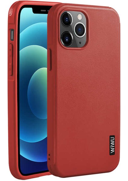 Apple iPhone 12 Pro Max Kılıf Wiwu Sand Stone Kapak