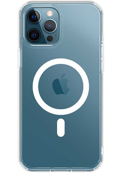 Apple iPhone 13 Pro Max Kılıf Wiwu Magnetic Crystal Kapak
