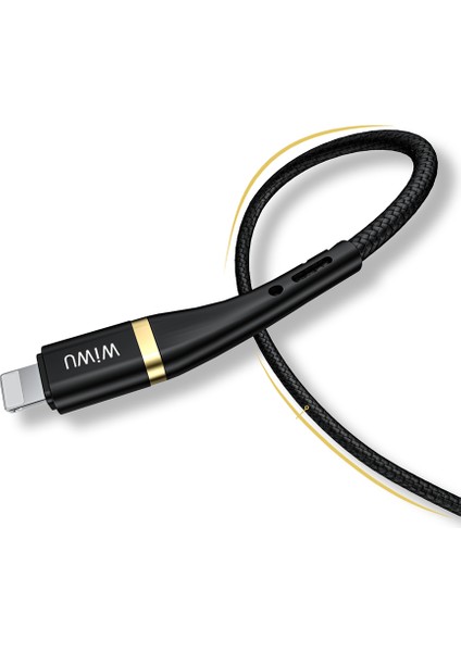 Elite ED-100 Lightning USB Kablo 2.4A Hızlı Şarj Kablosu 300 cm Data Kablo