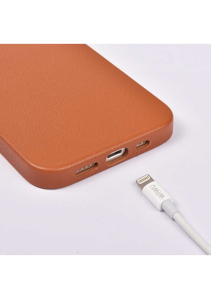 Apple iPhone 13 Pro Kılıf Wiwu Calfskin Kapak