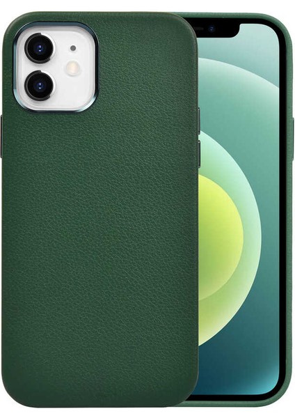 Apple iPhone 12 Pro Kılıf Wiwu Calfskin Kapak