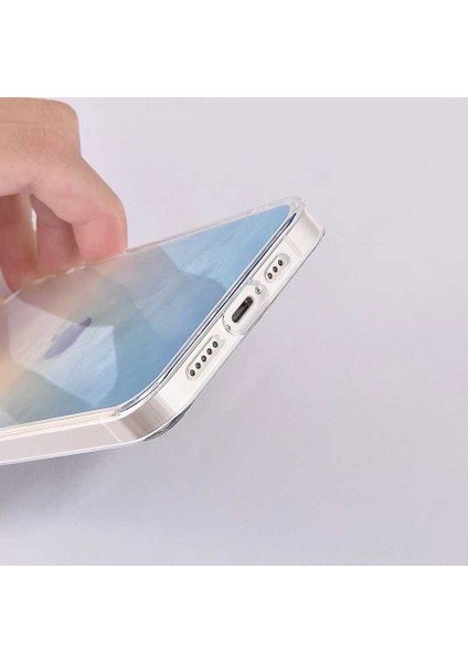 Apple iPhone 12 Kılıf Wiwu Chameleon Glass Kapak