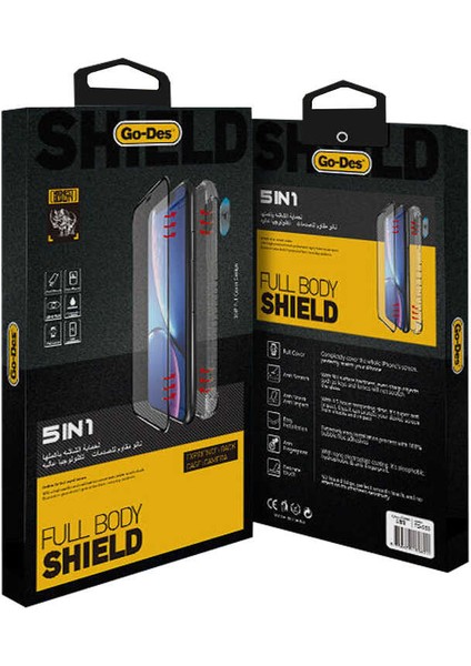 Apple iPhone Se 2020 Ön Arka Koruma Go Des 5 In 1 Full Body Shield