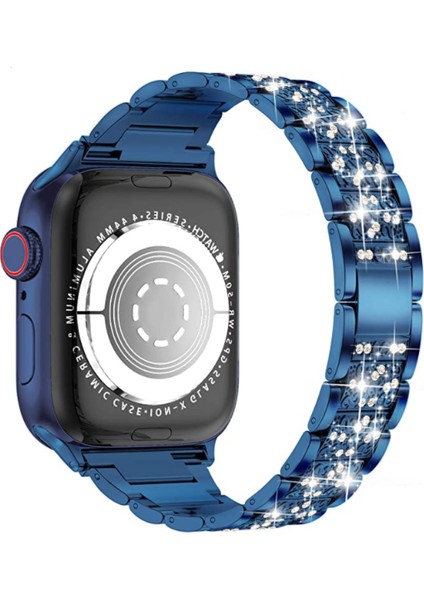 Apple Watch 40MM Wiwu Three Beads Set Auger Metal Saat Kordon Kayış Bileklik