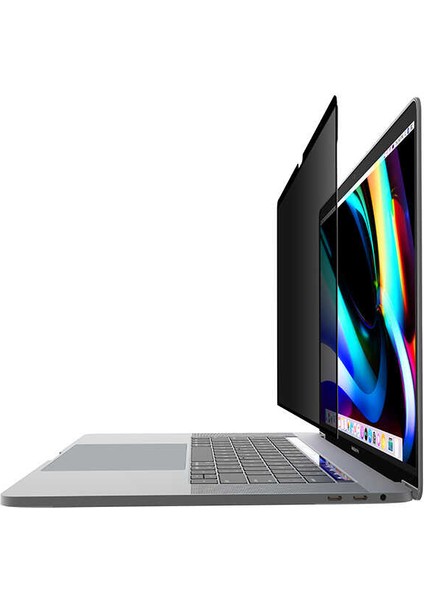 Macbook Pro 14 M1 2021 A2442 Uyumlu Mıknatıslı Privacy Hayalet Ekran Koruyucu