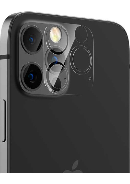 Apple iPhone 12 Pro Max Benks Soft Kamera Lens Koruyucu Cam